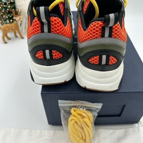 Women’s Dior B – 22 leather low top trainers size 38 made in Italy - Picture 9 of 11